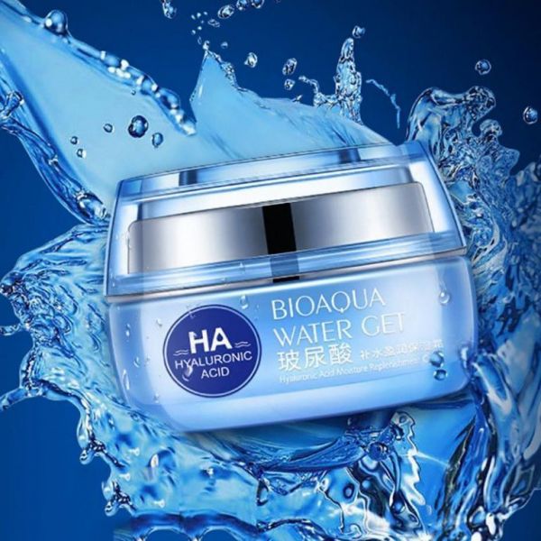 Moisturizing, rejuvenating cream with hyaluronic acid Water Get Hyaluronic Acid